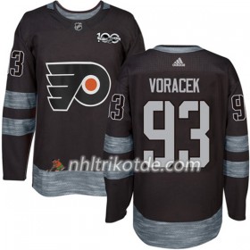 Philadelphia Flyers Trikot Jakub Voracek 93 1917-2017 100th Anniversary Adidas Schwarz Authentic - Herren